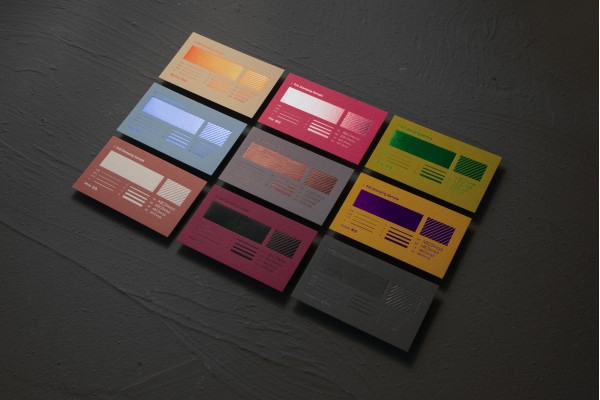 Foil stamping Sample book