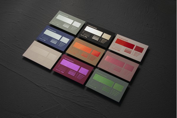 Foil stamping Sample book